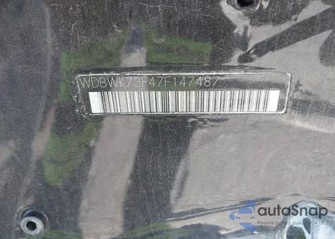 2007 Mercedes-Benz Slk 55 Amg z USA, uszkodzony, nr VIN WDBWK73F47F147487